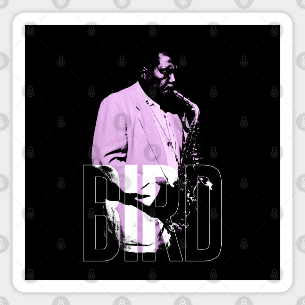 Charlie Parker #1 Magnet by corekah